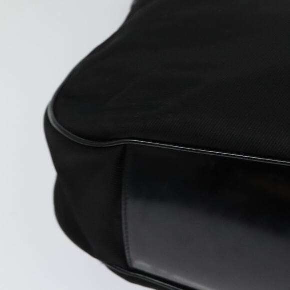 GUCCI Bamboo Hand Bag Nylon Black Silver 001 2404 001 2404 - Picture 12 of 16